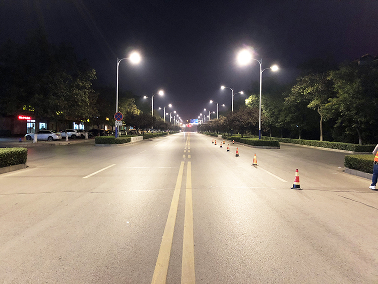桓臺縣漁洋街、中心大街路燈節能改造工程